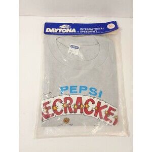 daytona international speedway Pepsi Firecracker 400 July 4, 1986 T-shirt Medium